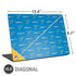 NHL St. Louis Blues Pattern Universal Laptop 16.6in (13.4 x 9.7in) Skin